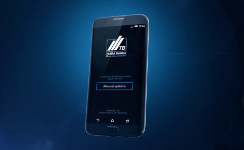 Aplikácia Tatra banka Tatra banka application