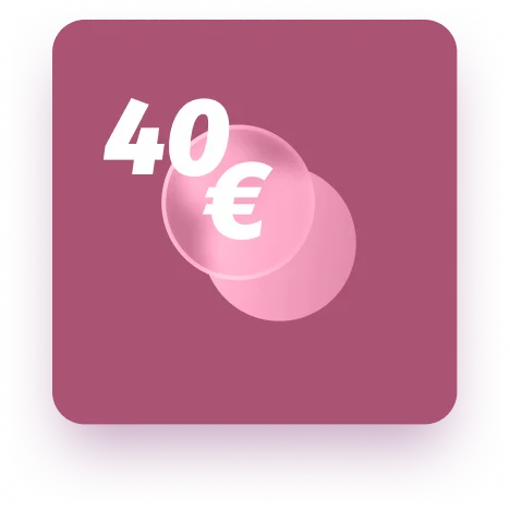 40 € automaticky k Študentskému  účtu